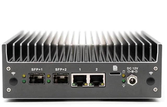 Main image of Protectli Vault Pro VP2440-4 Port, Micro Appliance/Mini PC - Intel N150, 2X 10G SFP+ NICs, 2X 2.5G NICs, DDR5 RAM, 32GB eMMC on-Board, M.2 SATA SSD Storage, AES-NI, 8GB RAM, 250GB SSD