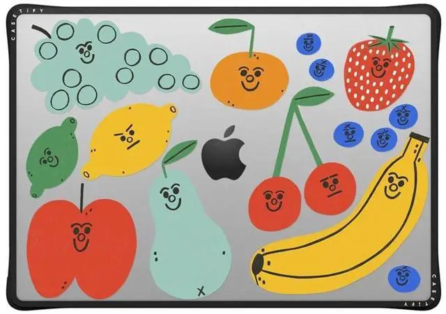 Main image of CASETiFY Impact MacBook Pro 16" (M1-M4) Case [Cushioned Impact Corners/Scratch-Resistant/Anti-Slip Grip] - Fruit Salad