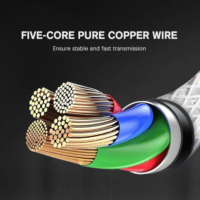 Alt view image 5 of 5 - Yindiao MANBASNAKE C05 Custom Coiled Cable,Double-Sleeved Aviator Cable with CNC Copper,USB C to USB A Cable with Detachable Aviator Connector for Mechanical Gaming Keyboards/PC/Phone 5.2ft-White