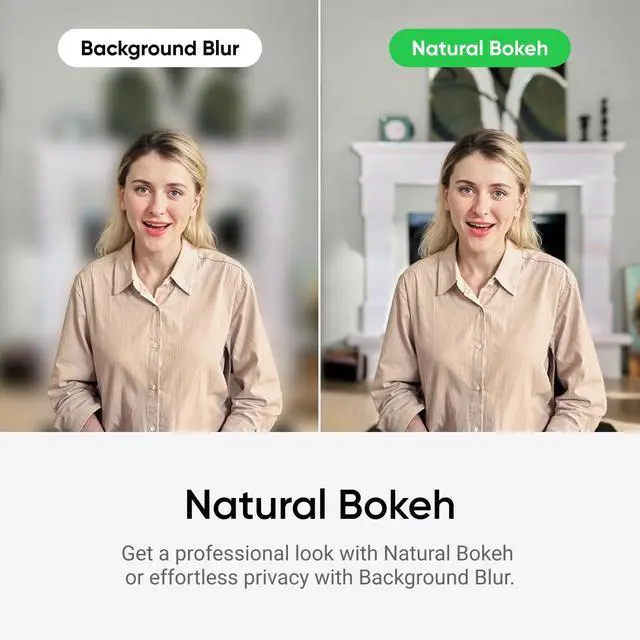 Alt view image 4 of 5 - Insta360 Link 2C Tripod Bundle - 4K Webcam for PC/Mac, 1/2" Sensor, Auto Framing, HDR, AI Noise-Canceling Mic, Gesture Control for Streaming, Video Calls, Gaming, Works with Zoom, Teams, Twitch & More