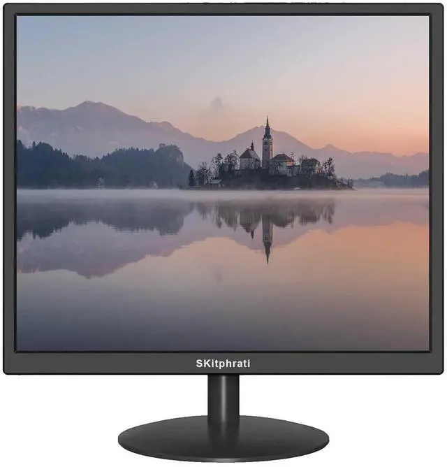 Main image of SKitphrati 19" Monitor Square Monitor 1280 X 1024 with 45% sRGB Color Correction and 5:4 Aspect Ratio, 75 Hz, VESA Mountable, VGA, HDMI, TN Panel