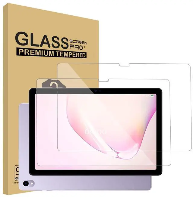 Alt view image 2 of 4 - zukof Case for Onn 10.1 inch Tablet 2024 Mode with Screen Protector, Magnetic Stand PU Leaterh Flip Cover and 2 Tempered Glass Screen Protectors for Surf Onn. 10 Tablet 4th Gen (Marble)