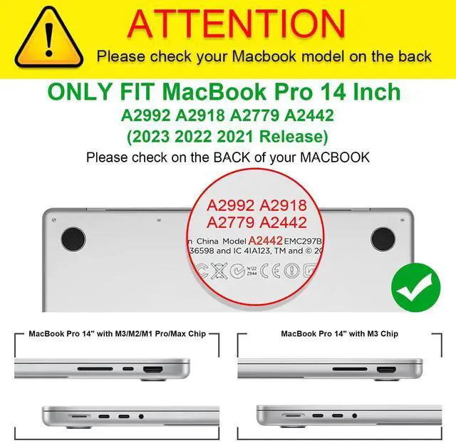 Alt view image 2 of 5 - Fintie Sleeve Case for MacBook Pro 14 Inch A3434 A3401 A3185 A3112 A2992 A2918 A2779 A2442 (2025 2024 2023 2022 2021), PU Leather Folio Book Cover for MacBook Pro 14" M5/M4/M3/M2/M1 (Brown)