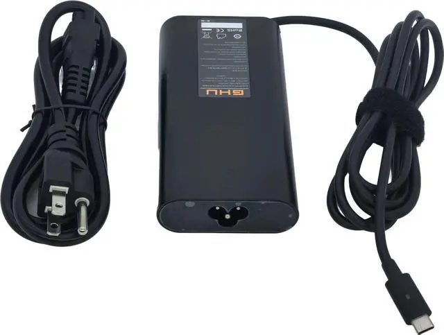 Alt view image 2 of 5 - GHU 130W Type-C Fast Charger for Dell XPS 15 9550 9560 9570, Precision 5510 5520 5530 5540, M3800 | USB-C Laptop Power Adapter Replaces HA130PM130, TX73F, DA130PM130, 6TTY6
