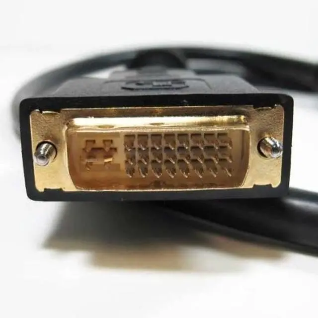 Alt view image 2 of 2 - AYA 15Ft (15 Feet) DVI-I Dual Link (24+5) Male to Male Digital/Analog Video Cable w/Ferrites