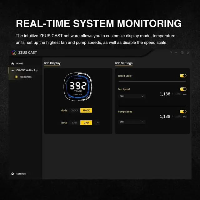 Alt view image 5 of 5 - GAMDIAS Aura GL360 Digital WH AIO PC CPU Liquid Cooler