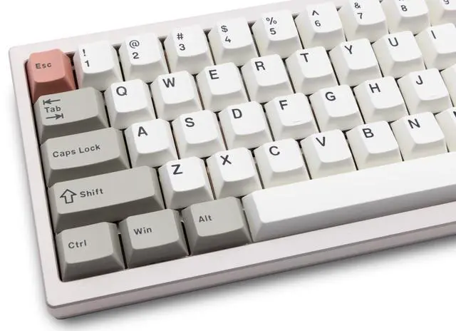 Alt view image 3 of 5 - KEEBMONKEY WOBKEY Zen 65 65% Quick Release Wireless Mechanical Keyboard with RGB, CNC Aluminum Case, Hot-Swappable, VIA Support, BT/2.4G/USB-C Gaming Keyboard for Mac/Windows (Ultra Warm Silver)