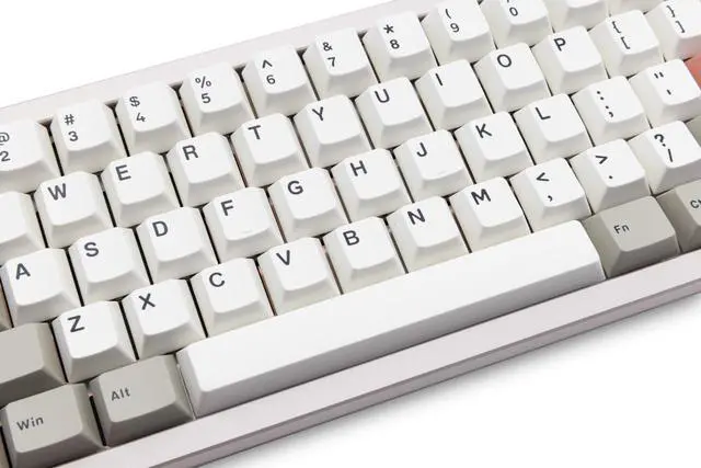 Alt view image 4 of 5 - KEEBMONKEY WOBKEY Zen 65 65% Quick Release Wireless Mechanical Keyboard with RGB, CNC Aluminum Case, Hot-Swappable, VIA Support, BT/2.4G/USB-C Gaming Keyboard for Mac/Windows (Ultra Warm Silver)