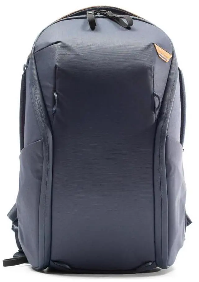Main image of Peak Design Everyday Backpack Zip 15L, Midnight, 270-Degree Zip, Dual Side Pockets, FlexFold Dividers, Fits 15" Laptop, For Camera Carry, Daily Commutes or Travel, Versatile Backpack for Men and Women