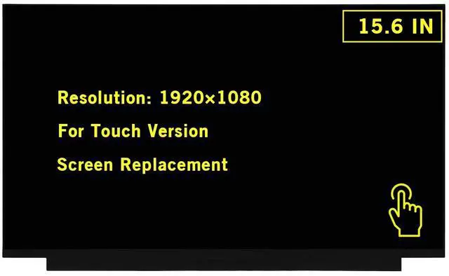 Main image of GBOLE 15.6" New Screen Replacement LP156WFD-SPK2 LP156WFD(SP)(K2) for Dell Inspiron 15 3511 FHD 1920x1080 40Pin Touch Screen LED LCD Display Screen Panel (Only for Touch)