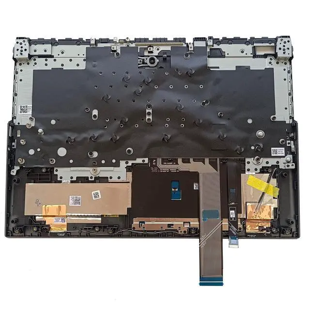 Alt view image 2 of 5 - LTPRPTS Replacement Laptop Upper Case Palmrest RGB Backlit Keyboard Touchpad Assembly Part for Lenovo Legion 5 Pro 16 5CB1H18356 5CB1H18382 5CB1F37738 5CB1F38518