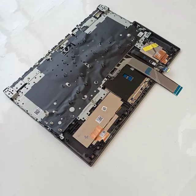 Alt view image 4 of 5 - LTPRPTS Replacement Laptop Upper Case Palmrest RGB Backlit Keyboard Touchpad Assembly Part for Lenovo Legion 5 Pro 16 5CB1H18356 5CB1H18382 5CB1F37738 5CB1F38518