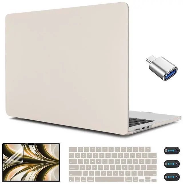 CISSOOK Beige Case for MacBook Pro 14 inch 2025 2024 2023 2021 Release ...