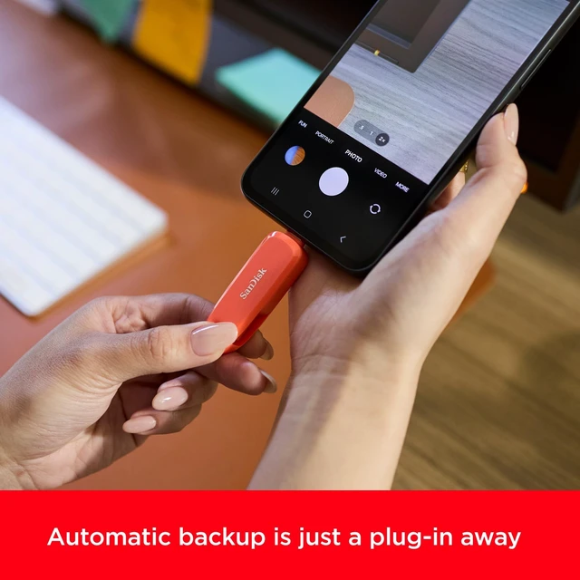 Alt view image 5 of 5 - SANDISK 512GB Phone Drive for Android - The 2-in-1 USB for Smartphones, Tablets, and Computers - Thumb Drive with USB Type-C and Type-A Connectors - SDDDC6-512G-G46