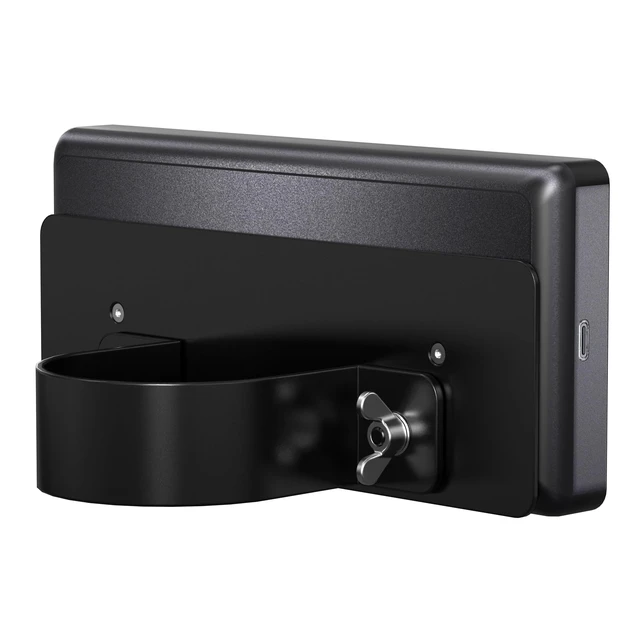 Alt view image 4 of 5 - Mounting Bracket for Chromebox Micro CTA Digital Lenovo Chromebox Micro U-Shape Mounting Bracket for T-Series Monitors - Black (CP-CMTSERIES)