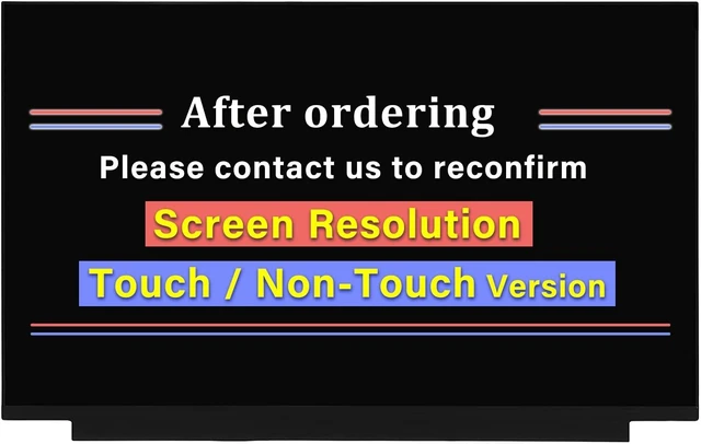 Alt view image 5 of 5 - 15.6" Replacement for Lenovo IdeaPad 3-15ARE05 3-15IGL05 3-15IIL05 3-15IML05 3-15ITL05 LCD Non-Touch Screen Display Panel (FHD 1920 * 1080 30 Pins Non-Touch)