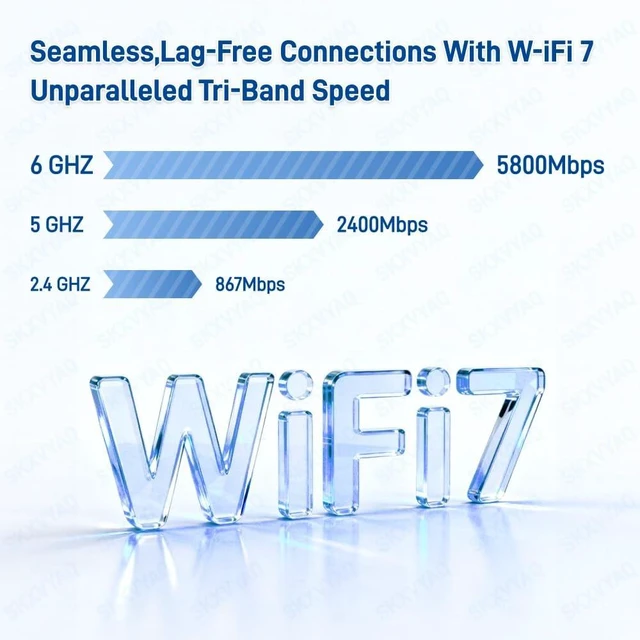 Alt view image 4 of 5 - WiFi 7 6E Magnetic Antenna 2.4G 5G 6G for GIGABYTE Z890 Z890M Z890I AORUS