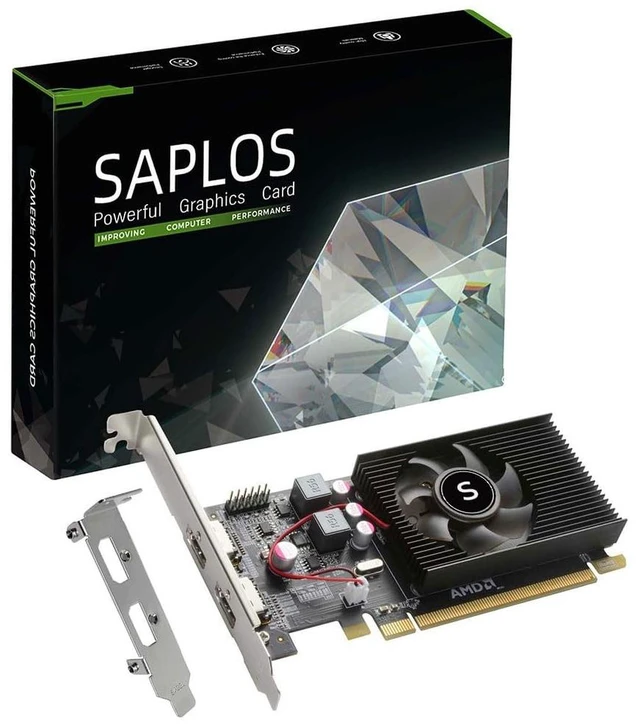 Main image of Radeon HD 6570 Graphics Card, Dual HDMI, 1G GDDR3 64-bit, Video Cards PC