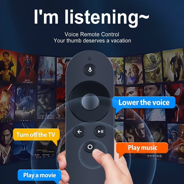 Alt view image 3 of 5 - New Voice Replacement Remote Control for Google ASUS Nexus Android Player Box SC2-GN14K B-26-0001 90NS0011-M00310