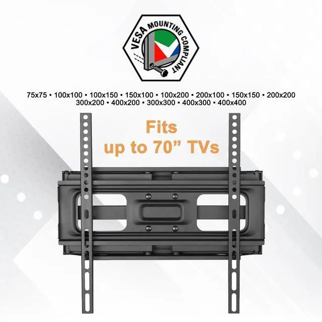 Alt view image 3 of 5 - Premium Mount - Heavy Duty Dual Arm Articulating TV Wall Mount Bracket for Samsung 55" Class CU8000-Series Crystal UHD 4K Smart TV with HDR - UN55CU8000DXZA Tilt & Swivel w/Reduced Glare - Buy S