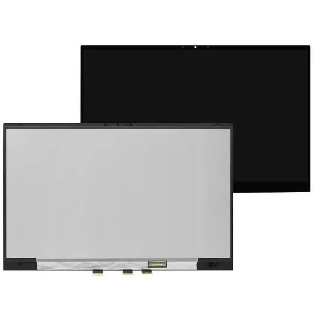 Alt view image 4 of 5 - Replacement for ASUS ZenBook Duo 14 UX482 Display LCD UX482E UX482EA UX482EAR UX482EG UX482EGR UX482EA-DS71T LED + Bezel LCD Touch Screen Digitizer Assembly Full HD 1920X1080 14.0" 30 Pins 60Hz