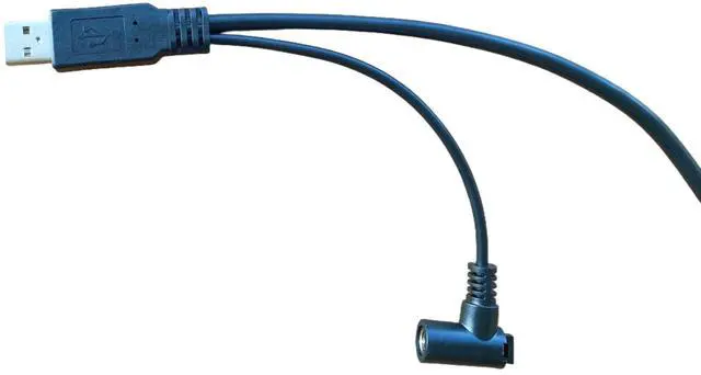 Alt view image 4 of 5 - Washinglee CBL-282-045-01-A Cable for Verifone VX805 VX820, USB Data and Charging Cable with Power Jack DC5521, 14Pin IDC to USB 2.0, 2M (6ft).