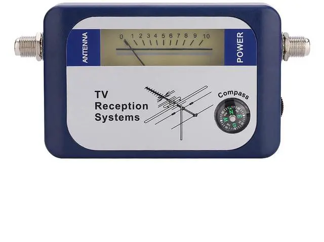 Main image of CHICIRIS Digital Aerial TV Antenna Signal Strength Meter Detector Portable Elegant Finder for Remote Satellite, With Backlight Function, for Happy TV Signal Watching