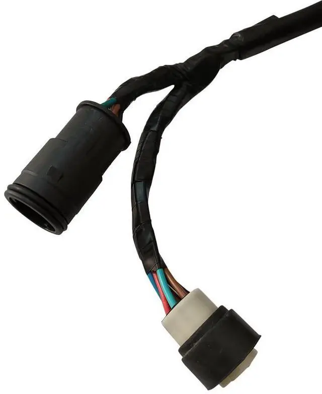 Alt view image 4 of 5 - Goodfind68 New Wiring Harness Assembly Compatible with Yamaha Outboard Motor 704 Remote Control # 6X3-8258A-00 688-8258A-50-00 Main Wiring Harness 16.4FT 10P