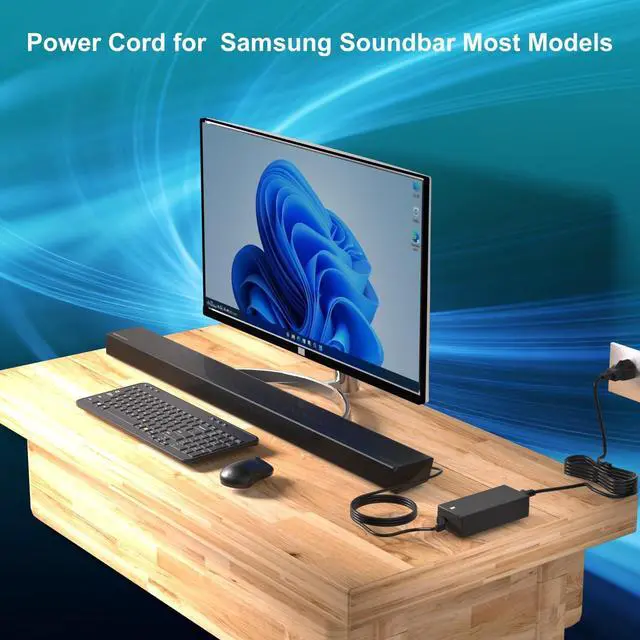 Alt view image 3 of 5 - 24V Charger for Samsung Sound Bar Adapter Compatible with Samsung HW -HM45 HW-HM45C HW-H450 HW-M550 HW-H750 HW-K550 HW-K551 HW-J7500 HW-K450 HW-H570 HW-K650 HW-F350 HW-F335 Power Supply