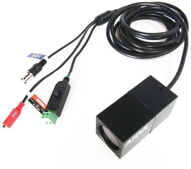 Alt view image 3 of 5 - AIDA Imaging Weatherproof 3G-SDI 1080P POV Camera with 3X Optical Zoom