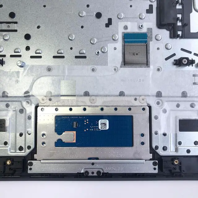 Alt view image 4 of 5 - Lyinsen Replacement for HP Fortis Chromebook 11 G10 Laptop Upper Case Palmrest Keyboard Touchpad Assembly Part 11.6" N93657-001 Top Cover Black
