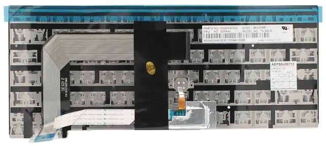 Alt view image 3 of 5 - WFSZBP Keyboard Replacement Without Backlit for ThinkPad T460S T470S 00PA452 00PA482 SN20H42364 Series Laptop US Layout with Pointer (Not Fit T460 T460p T470 T470p)