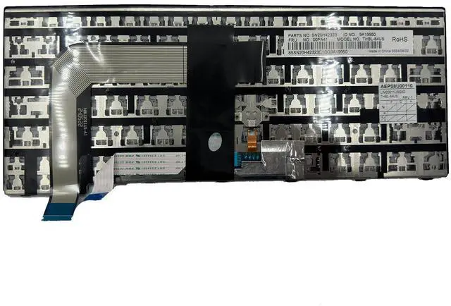 Alt view image 4 of 5 - WFSZBP Keyboard Replacement Without Backlit for ThinkPad T460S T470S 00PA452 00PA482 SN20H42364 Series Laptop US Layout with Pointer (Not Fit T460 T460p T470 T470p)