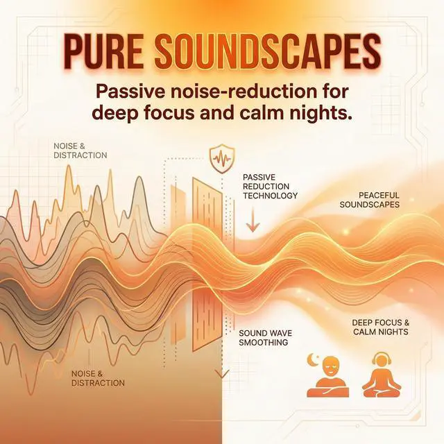Alt view image 5 of 5 - Siowen Wireless Sleep Earbuds for Side Sleepers, Noise-Reduction in-Ear Headphones with Deep Bass, Miniature Invisible Buds for Small Canals, Stay-in Design for Mobile Devices (Porcelain White)