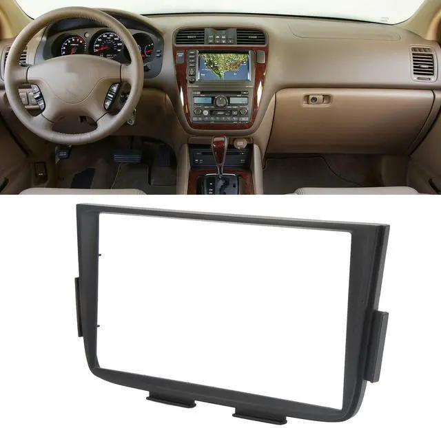 Alt view image 3 of 5 - Stereo Dash Installation Kit for MDX 20012006 ^^ Double DIN Radio Dash Kit & DVD Mount Frame for Car Audio Upgrade