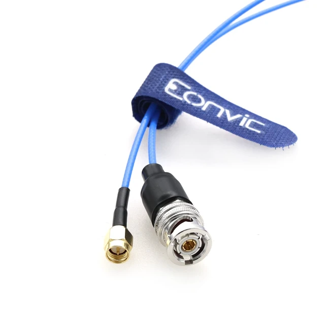 Alt view image 4 of 4 - Eonvic Triax 3-Lug TRB Male to SMA Male 1553 Coaxial Cable Double Shielded TRX316 Low-Loss RF BNC Cable for Test Equipment, Antennas, and Communication Systems