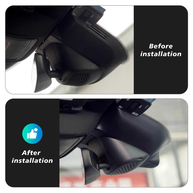 Alt view image 2 of 5 - QHI S87D OEM Dash Cam for RAM 1500 2019-2024,4K+1080P Dual 128GB GPS CPL