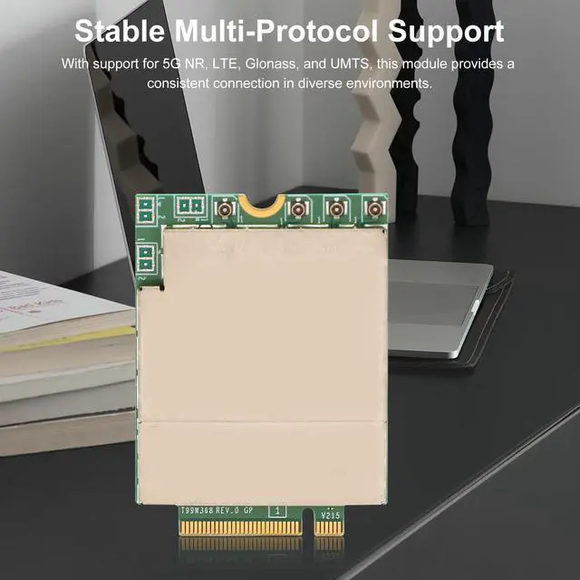 Alt view image 3 of 5 - Yoidesu 5G Network Card for Dells Latitude 5350 5450 5550 7030, T99W373 DW5932e 5G Module Wireless WAN Card with PCIe M.2 Interface for High Speed WWAN Connectivity