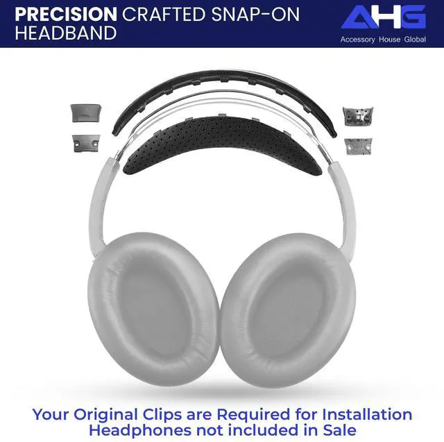 Alt view image 5 of 5 - AHG Accessory House Global V4 QC15 Replacement Sheepskin Leather Headband Pad Kit Cushion. Compatible with Bose QuietComfort 15 (QC15) and QuietComfort 2(QC2) Headphones. Easy DIY Fit ^^ Great Comf