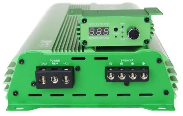 Alt view image 3 of 4 - DOWN4SOUND JP8 V1.5 - Green ^^ 800+ WRMS CAR Amplifier