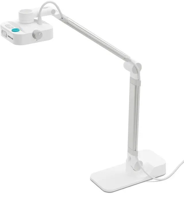 Main image of OKIOLABS OKIOCAM W1 USB 4K 8MP Document Camera with Light for Teachers. Comes with OKIOPoint & AI-Tracking Presentation Software. Doc Camera for Classroom. Compatible with PC/Mac, with Type-C Adaptor