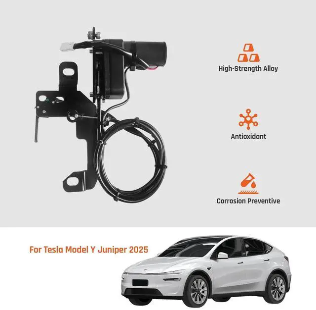 Alt view image 3 of 5 - Hands-Free Automatic Frunk Closer for Tesla Model Y Juniper 2025 2026 - Power Front Trunk Lock with Soft Close - Easy Installation Accessory
