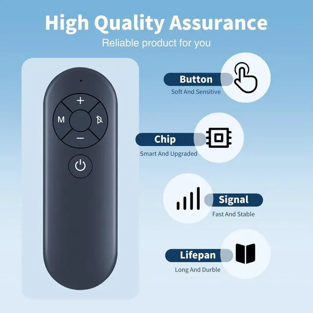 Alt view image 3 of 5 - HZIME New Replacement Remote Control Compatible for HOWHAI Walking Pad Treadmill QK3002 QK3016