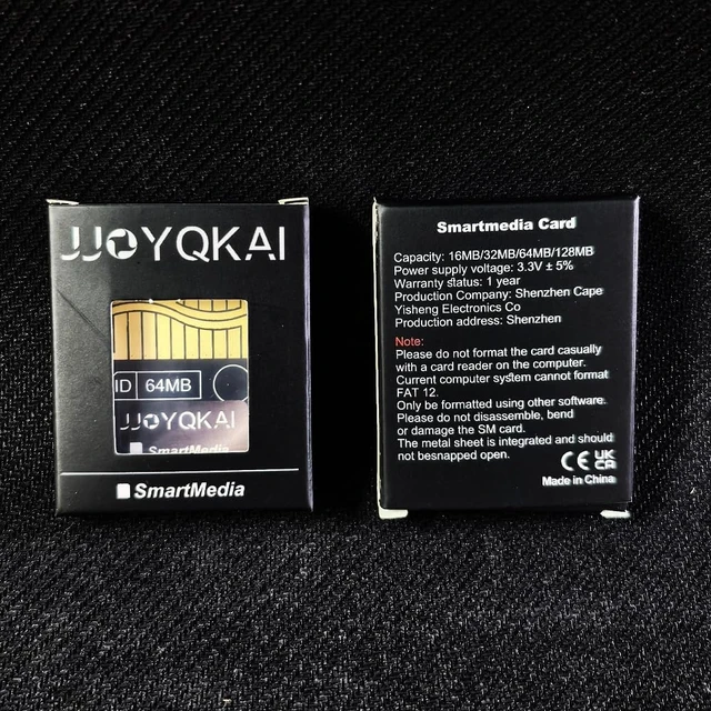 Alt view image 5 of 5 - JJOYQKAI SmartMedia Card 64MB SM Memory Card Smart Media Card