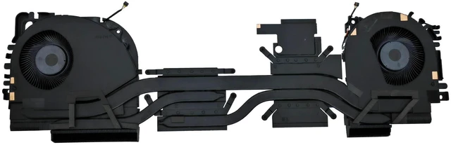 Alt view image 2 of 2 - ZHAWULEEFB New Laptop CPU+GPU Radiator with Fan Set for HP ZBook Fury 17 G7 17 G8 Series Fan ND75C53-19L06 ND75C54-19L07 M20096-001 DC5V 0.5A(Please Check Radiator Part Number Before Purchase)