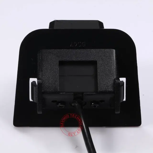 Alt view image 3 of 5 - Navinio Backup Camera for Car, Waterproof Rear-View License Plate Car Rear Reverse Parking Camera for Prius from 2012
