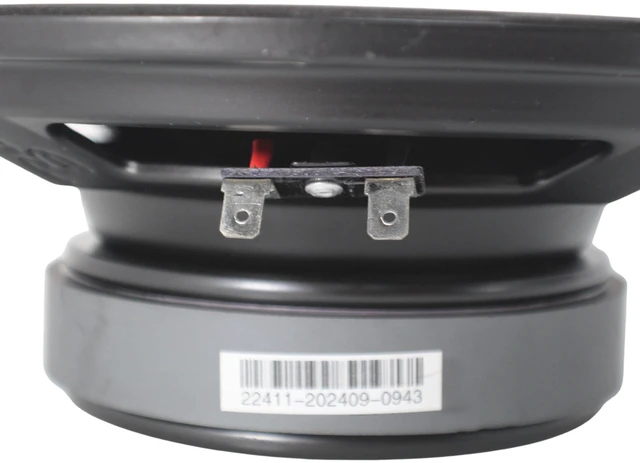 Alt view image 3 of 5 - B2 Audio Pair of 8" Carbon Fiber 3.3-Ohm 100 Watts Shallow Mount Water Resistant Speakers