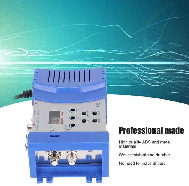 Alt view image 3 of 5 - Archuu RF Modulator HDMI Converter, Demodulator Composite Adapter w/Antenna in/Out & Channel Switch, HD Modulator PAL NTSC Format Drive Free HD Multimedia Interface(US Plug)