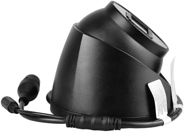 Alt view image 4 of 5 - VALUCAM 8MP IP Camera, DMSS/SmartPSS Lite, 4K PoE Turret Outdoor Starlight Camera with Mic, Human/Vehicle Detection, IVS, Intrusion Tripwire Alarm, 2.8mm 125Wide Angle, Metal IP67, H265+, 256GB
