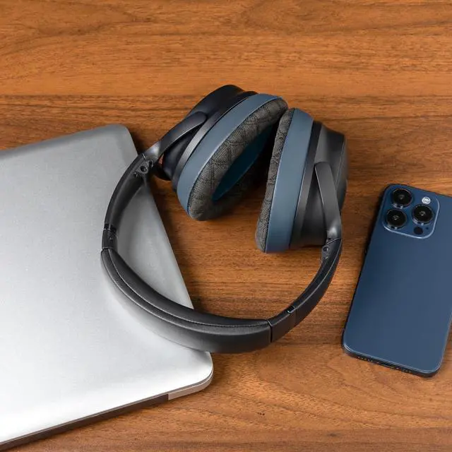 Alt view image 3 of 5 - WC Freeze V2 QC45 Cooling Gel Earpads Compatible with Bose QuietComfort 45, QuietComfort SE & QC Wireless (2023) by Wicked Cushions ^^ Freeze V2 Cooling Fabric, Extreme Comfort ^^ Midnight